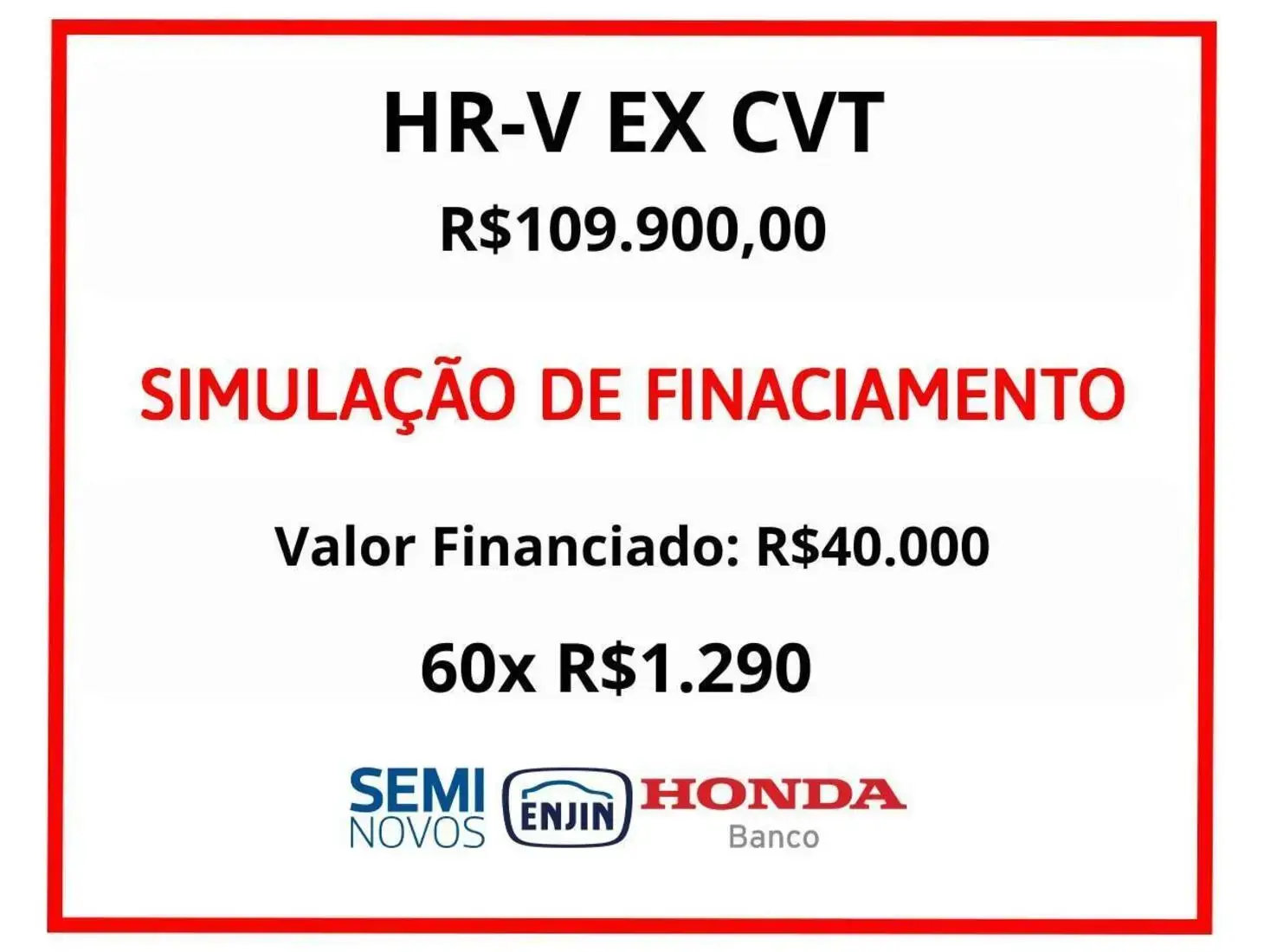 galeria HR-V EX CVT