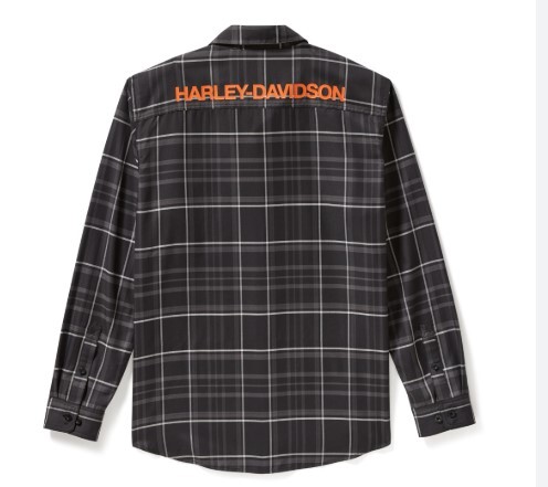 galeria CAMISA MASCULINA MANGA LONGA XADREZ H-D TECH COOLMAX