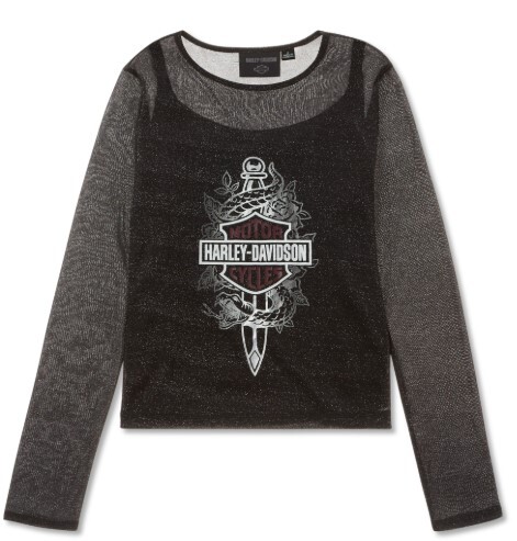 galeria BLUSA FEMININA EM TULE METÁLICO COM REGATA DAGGER