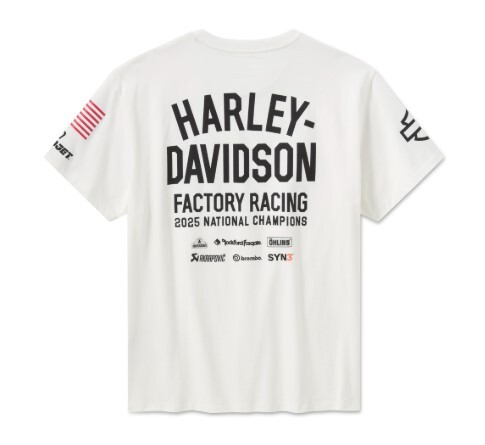 galeria CAMISETA MASCULINA FACTORY RACING WHITE
