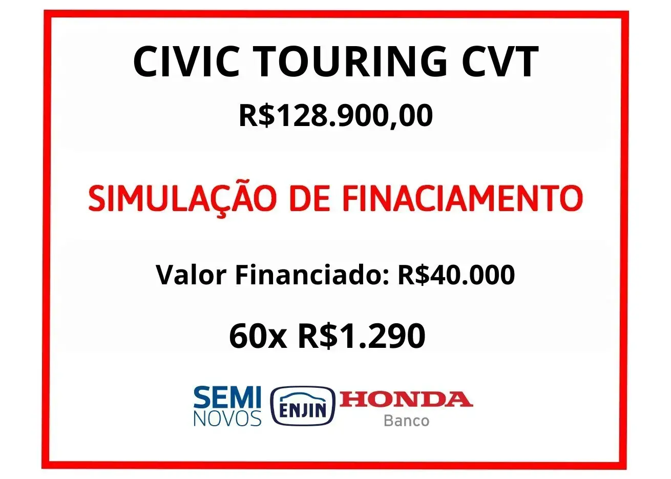 galeria CIVIC TOURING CVT