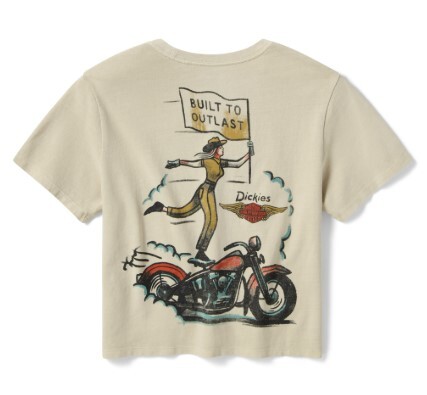 galeria CAMISETA FEMININA DICKIES X H-D VINTAGE COWGIRL