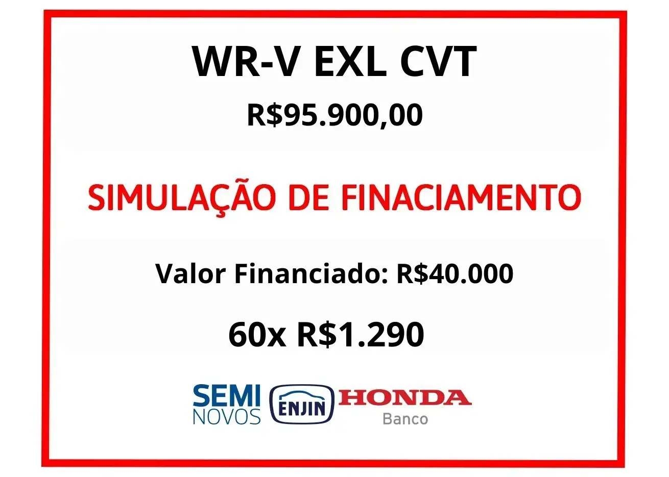 galeria WR-V EXL CVT
