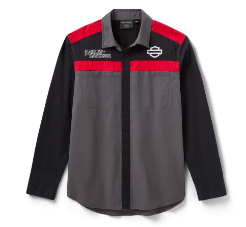 galeria CAMISA MASCULINA MANGA LONGA SCREAMIN' EAGLE VENTED MECHANICS