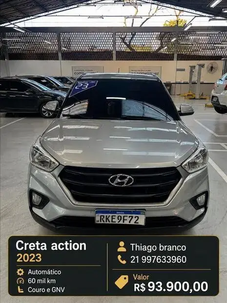 Hyundai CRETA 1.6 16V FLEX ACTION AUTOMÁTICO
