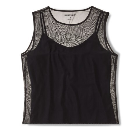 galeria BLUSA FEMININA EM TULE COM REGATA BLING SKULL