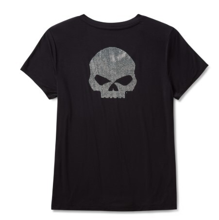 galeria BLUSA FEMININA BLING SKULL