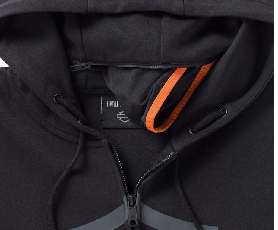 galeria MOLETOM MASCULINO COM LENÇO TUBULAR INTEGRADO H-D TECH