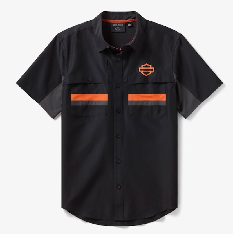 galeria CAMISA MASCULINA VENTED H-D TECH COLORBLOCK