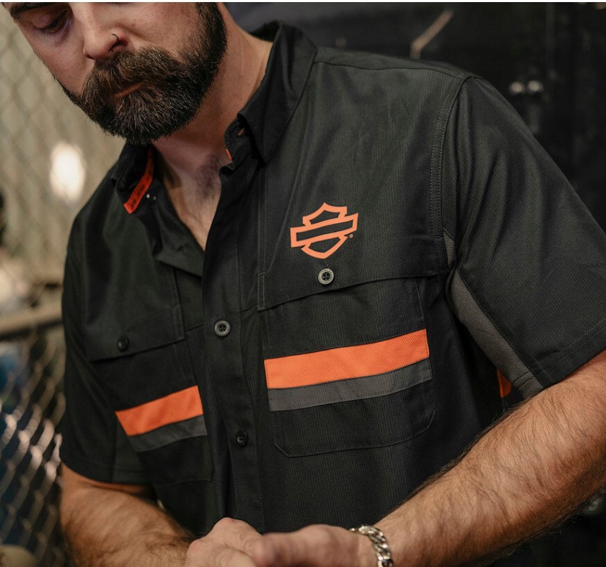 galeria CAMISA MASCULINA VENTED H-D TECH COLORBLOCK