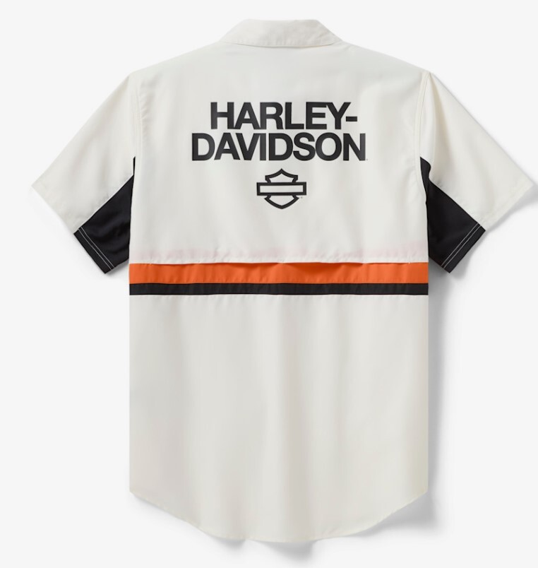 galeria CAMISA MASCULINA H-D TECH COLORBLOCK WHITE