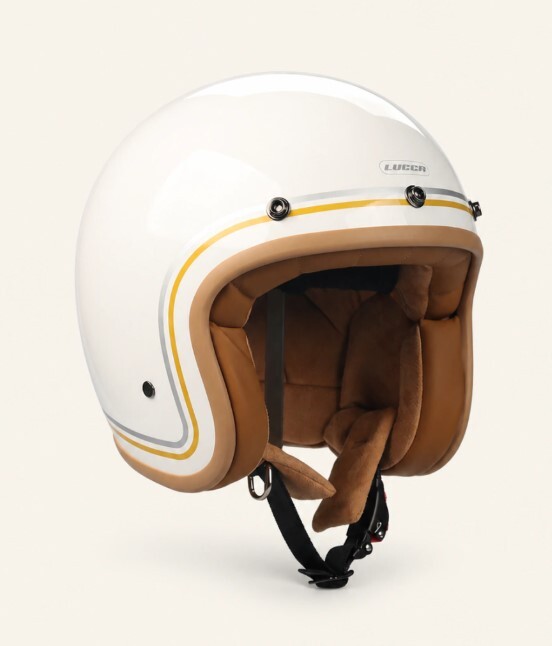 galeria CAPACETE LUCCA CAFÉ RACER CLASSIC