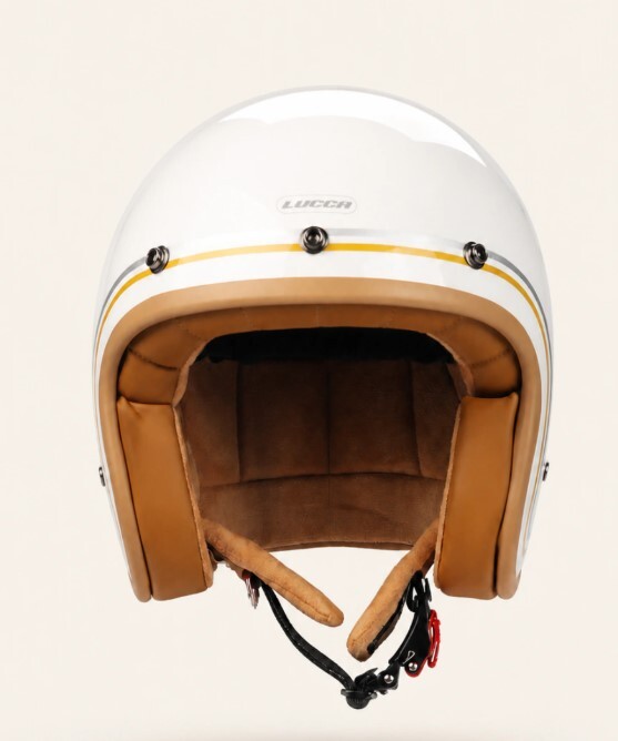 galeria CAPACETE LUCCA CAFÉ RACER CLASSIC