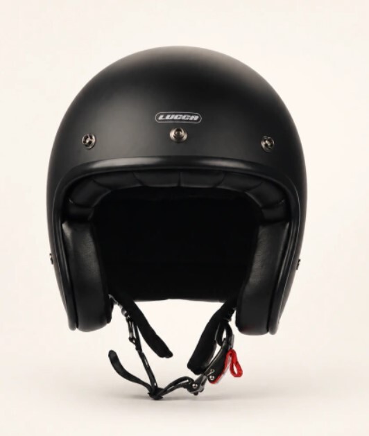galeria CAPACETE LUCCA CAFÉ RACER MATT BLACK