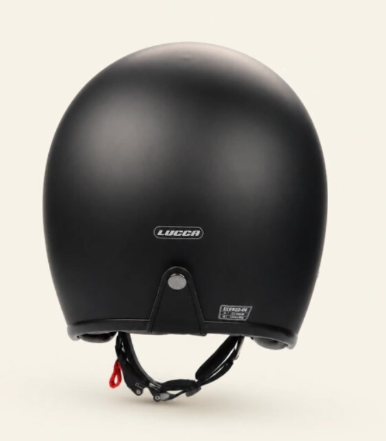galeria CAPACETE LUCCA CAFÉ RACER MATT BLACK