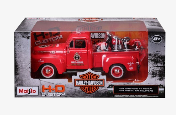 galeria MINI PICK UP MAISTO HARLEY-DAVIDSON ESCALA 1:24