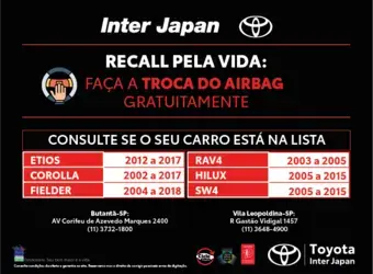 Recall pela vida