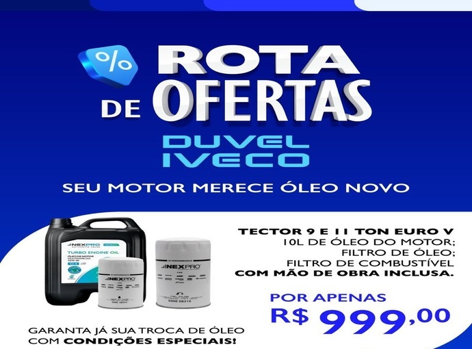 Troca de Óleo - Tector Euro V