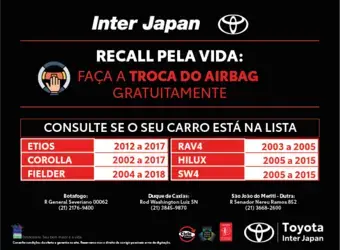 Recall pela vida