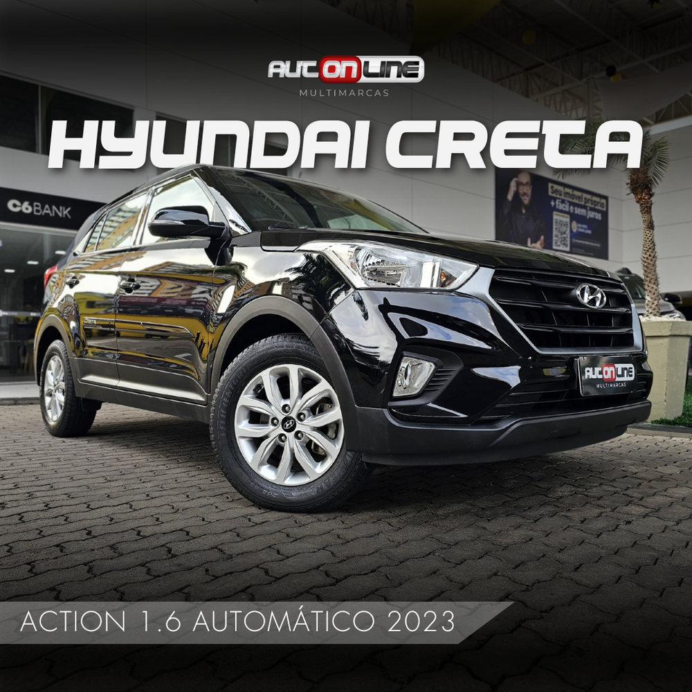 Hyundai Creta 1.6 16V FLEX ACTION AUTOMÁTICO 2023