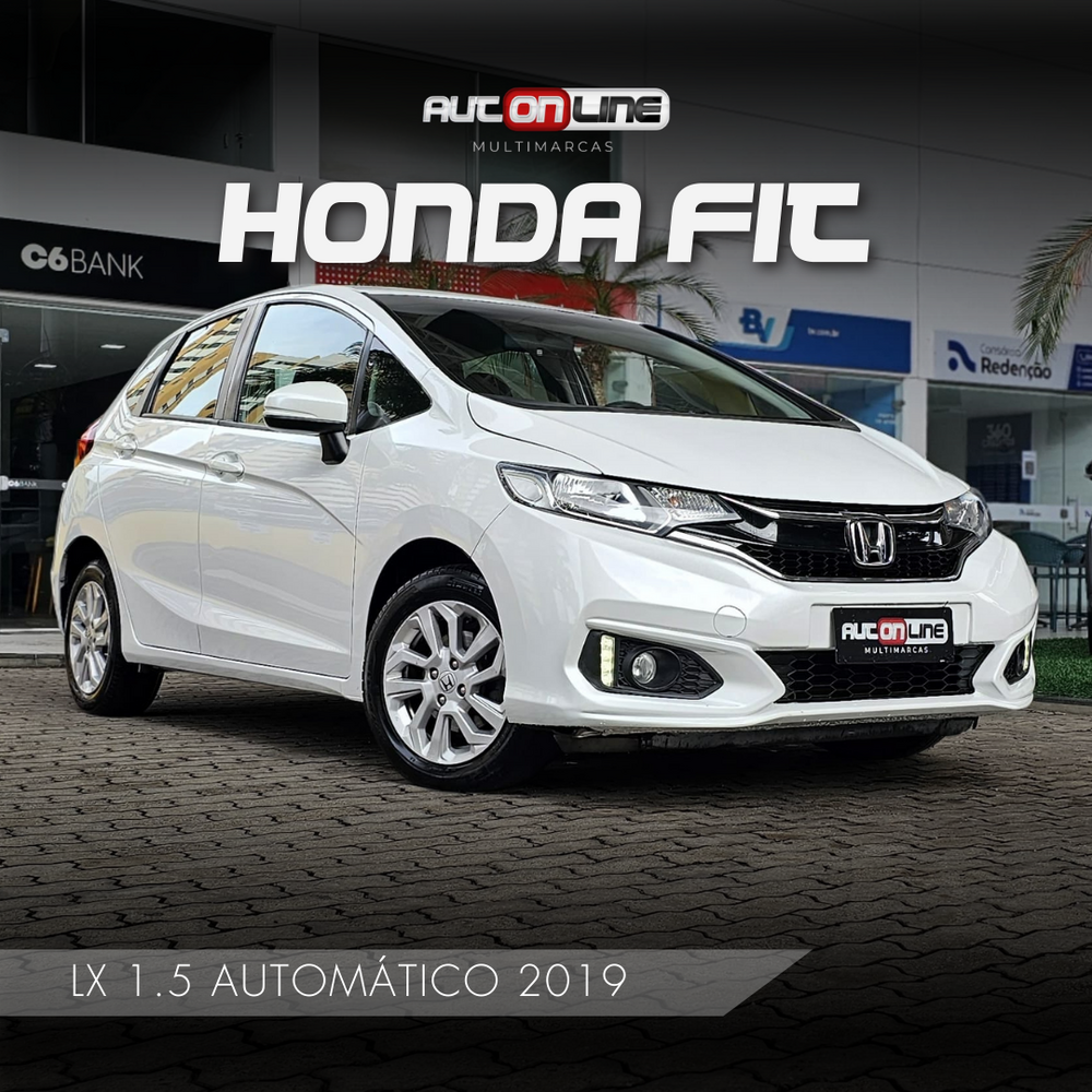 Honda Fit 1.5 LX 16V FLEX 4P AUTOMÁTICO 2019