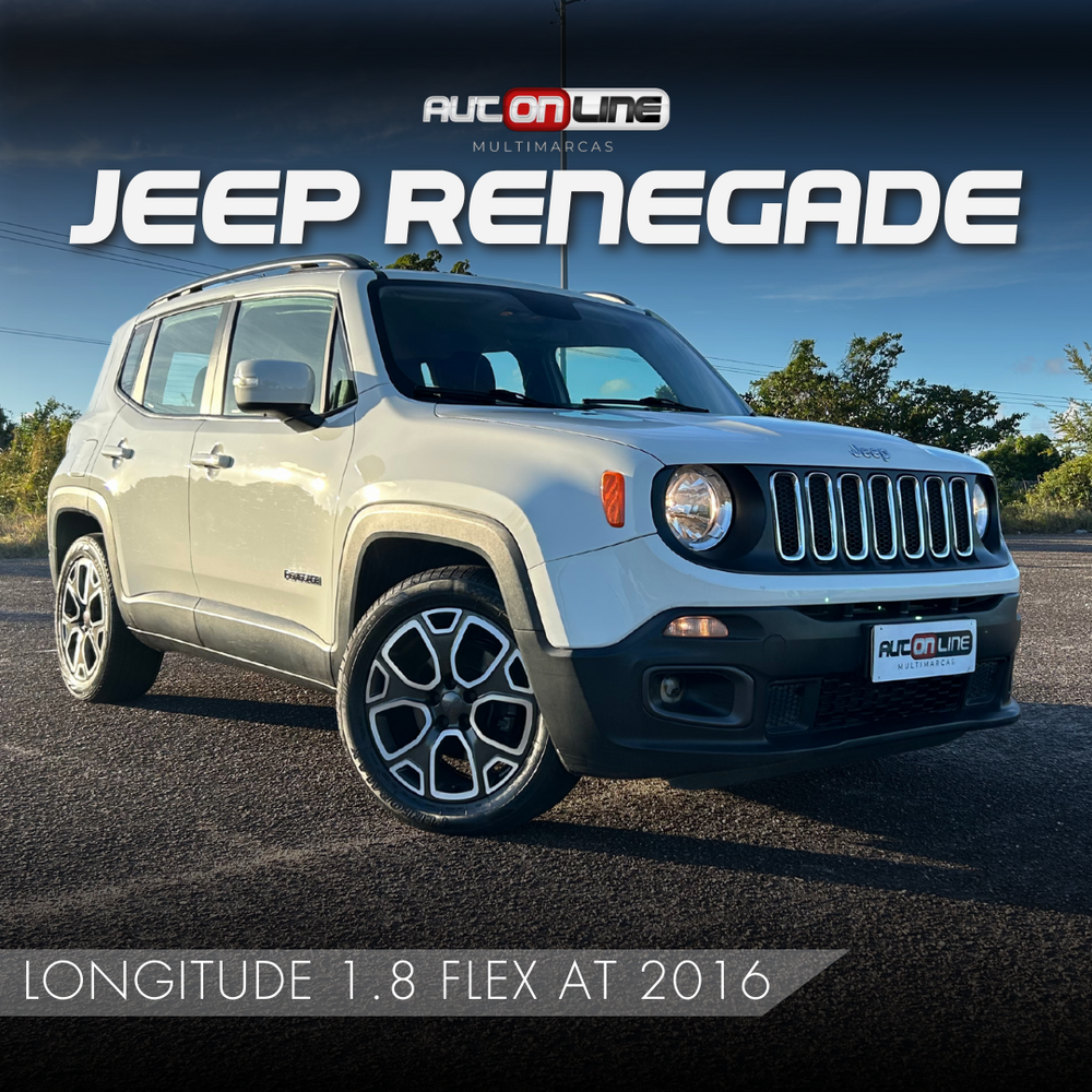 Jeep Renegade 1.8 16V FLEX 4P AUTOMÁTICO 2016