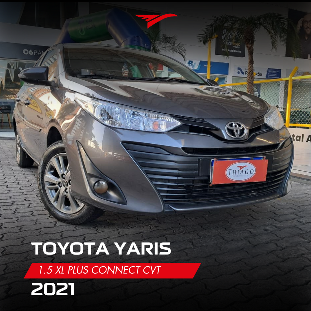 Toyota Yaris 1.5 16V FLEX SEDAN XL MULTIDRIVE 2021
