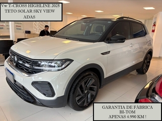 Volkswagen T-CROSS 1.4 250 TSI TOTAL FLEX HIGHLINE AUTOMÁTICO