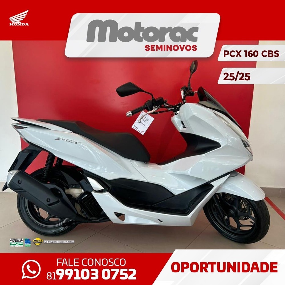 PCX 160 CBS 2025 por R$ 19.500,00 é na Motorac Caruaru