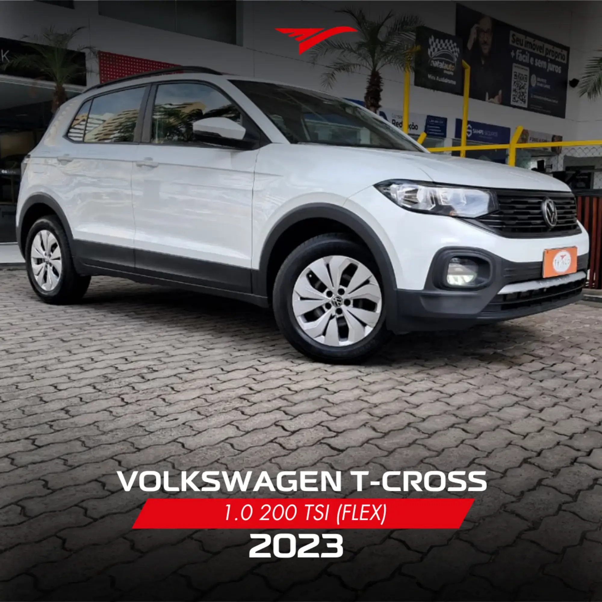 Volkswagen T-Cross 1.0 200 TSI TOTAL FLEX AUTOMÁTICO 2023