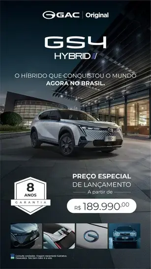 Gac GS4 Hybrid Elite