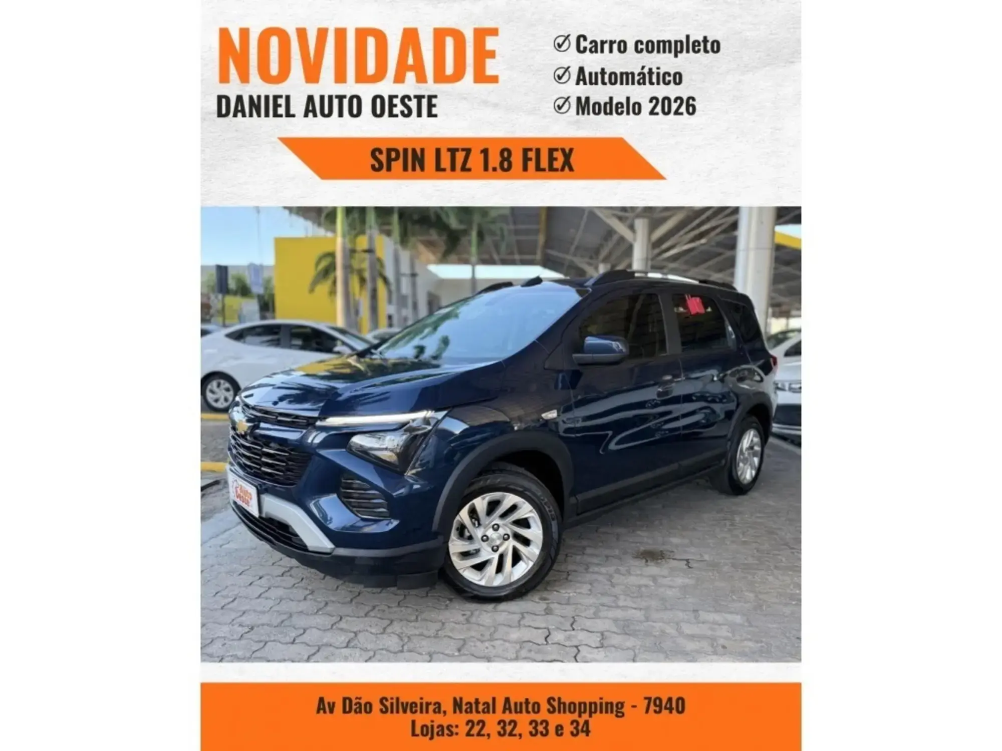 Chevrolet Spin 1.8 AT 2026