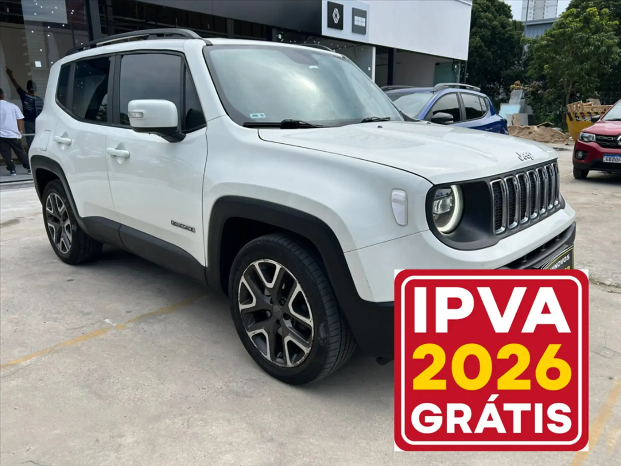 RENEGADE 1.8 16V FLEX LONGITUDE 4P AUTOMÁTICO