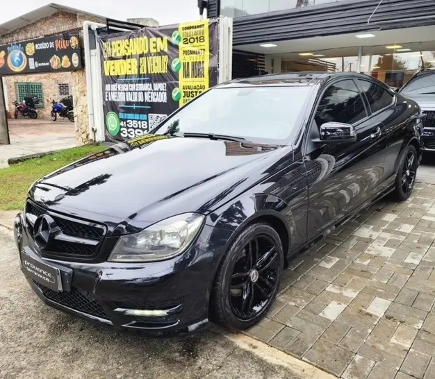 Mercedes Benz C 180 1.6 CGI COUPE 16V TURBO GASOLINA 2P AUTOMÁTICO