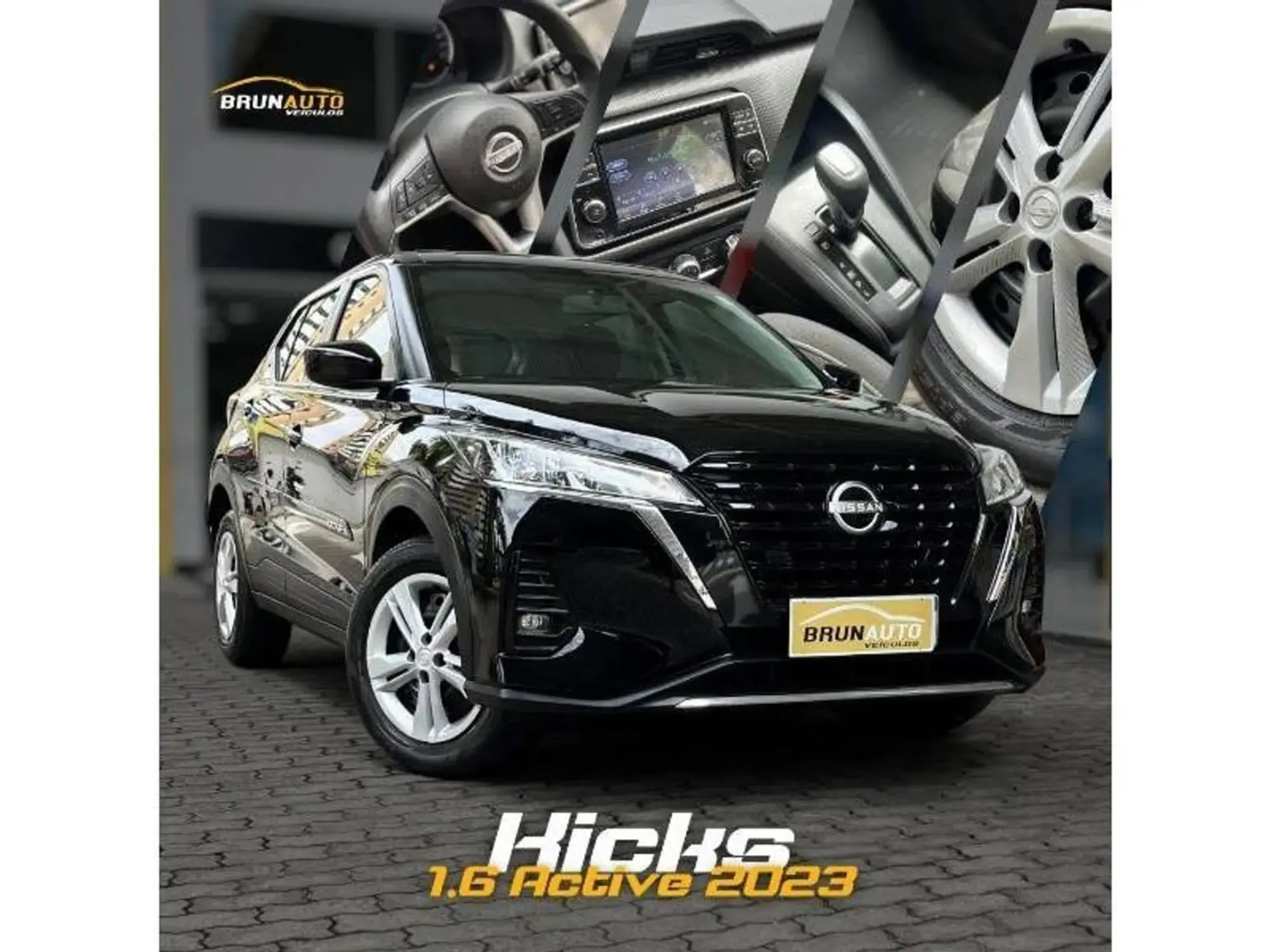 Nissan Kicks 1.6 16V FLEXSTART ACTIVE XTRONIC 2023