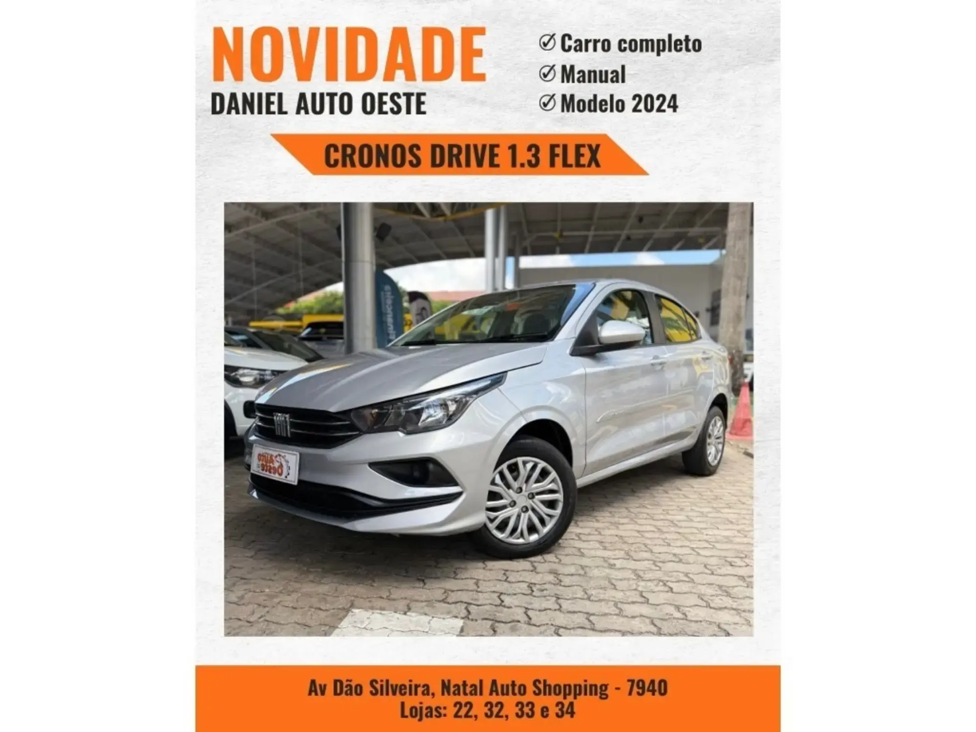 Fiat Cronos 1.3 FIREFLY FLEX DRIVE MANUAL 2023