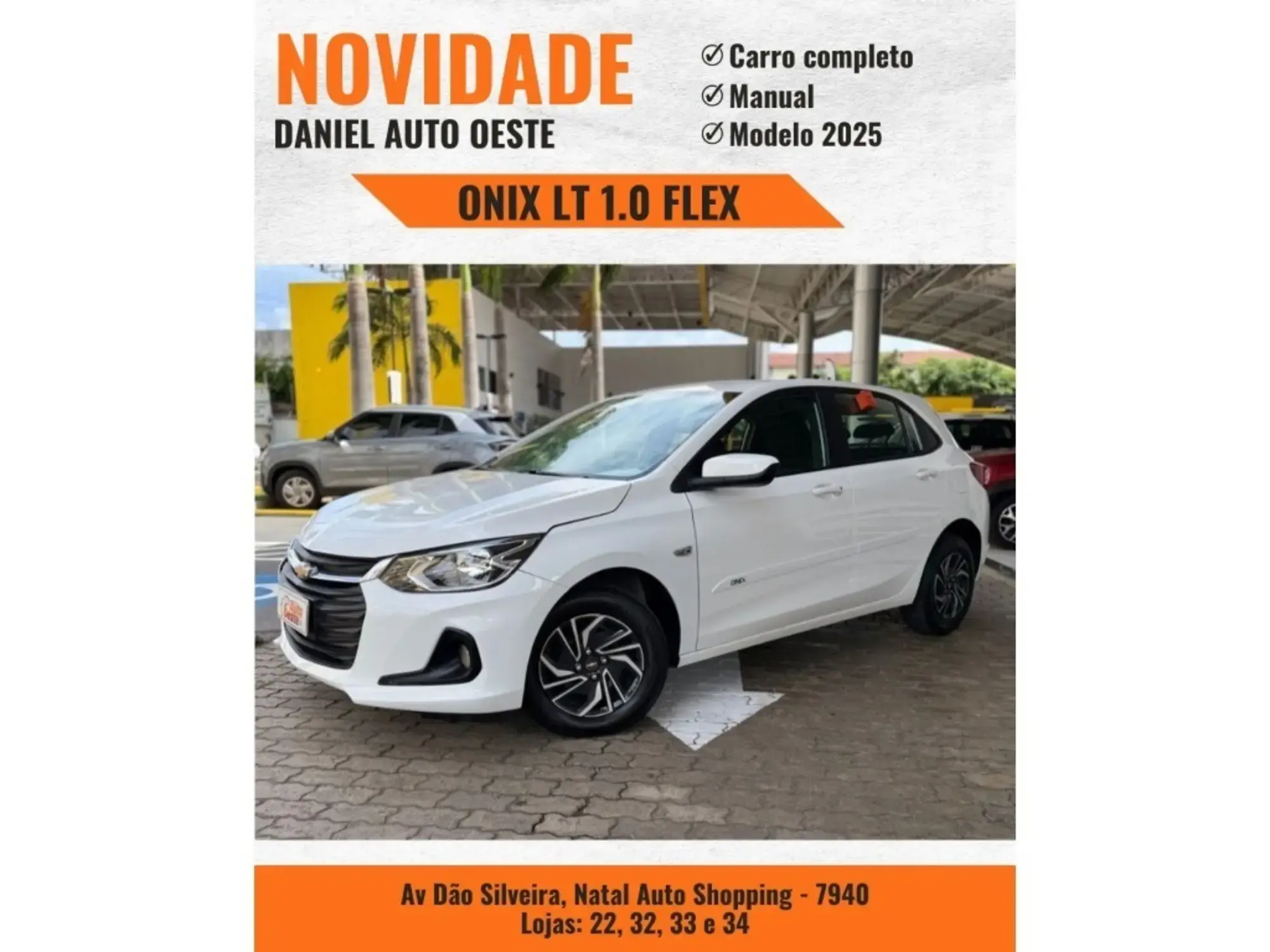 Chevrolet Onix 1.0 FLEX LT MANUAL 2025