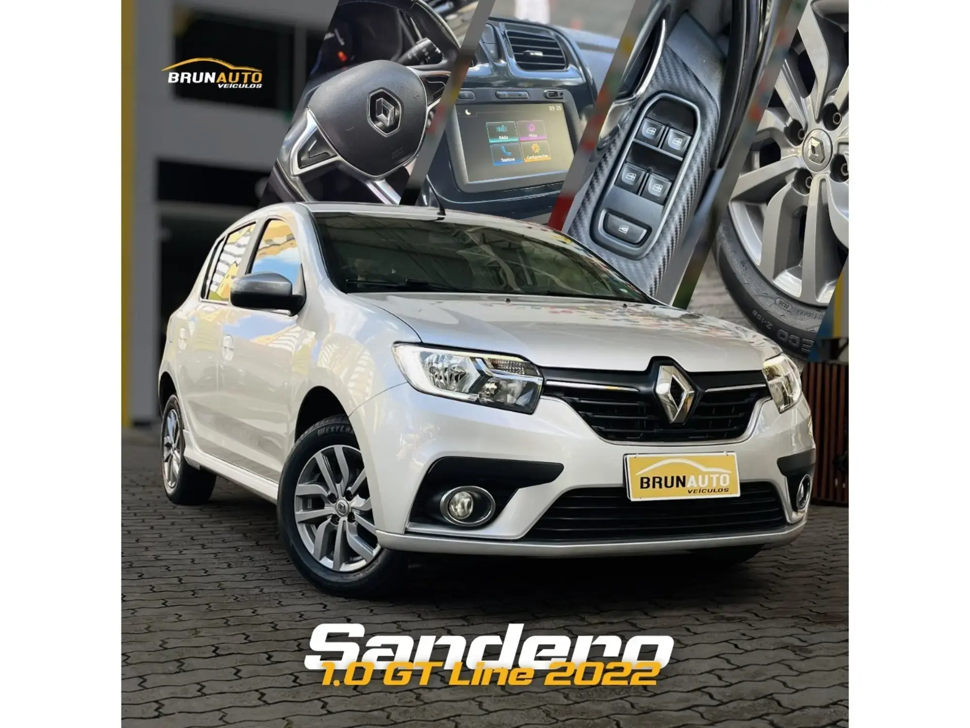Renault Sandero 1.0 12V SCE FLEX GT LINE MANUAL 2022