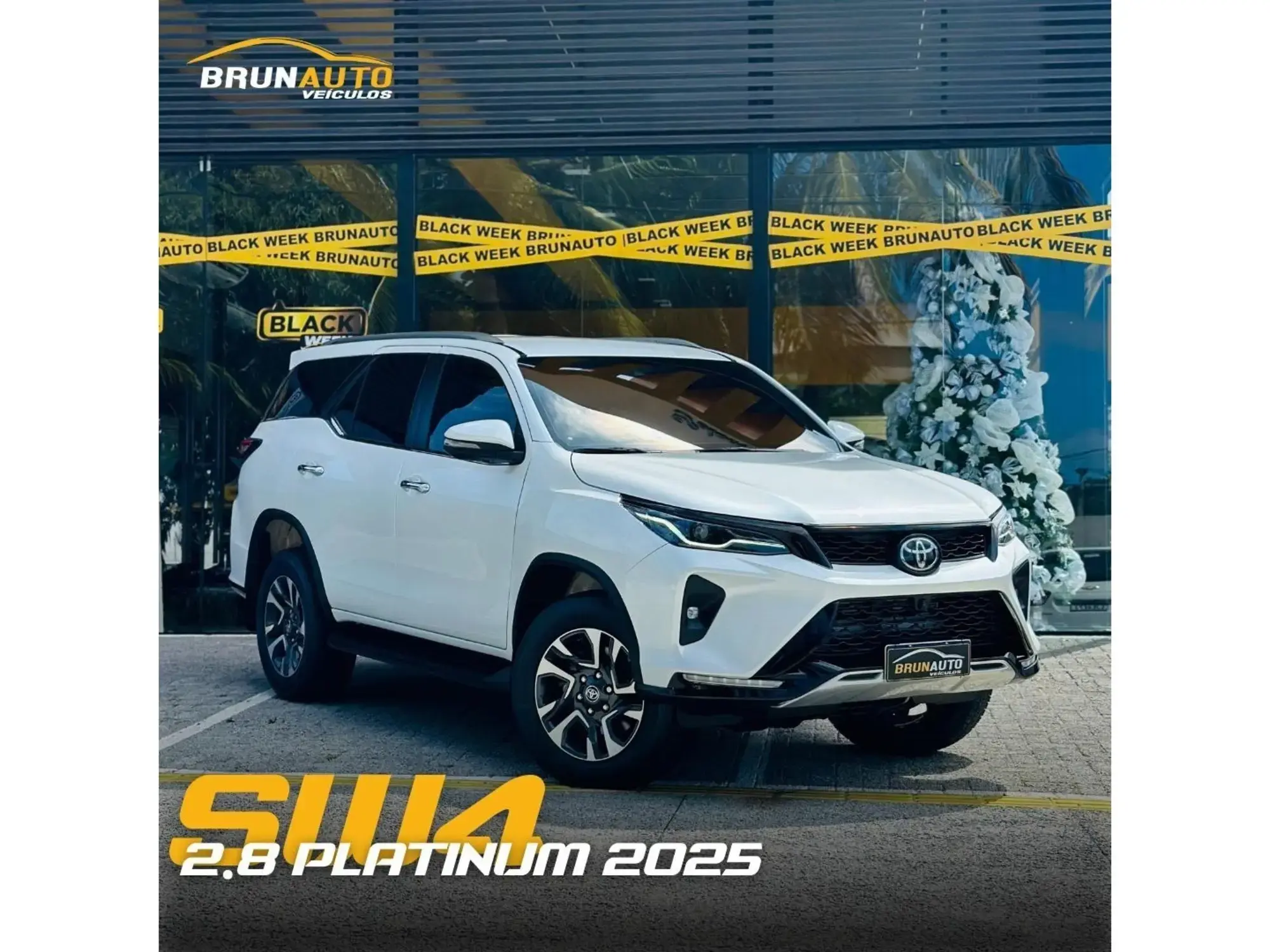 Toyota Hilux Sw4 2.8 D-4D TURBO DIESEL SRX PLATINUM 7L 4X4 AUTOMÁTICO 2025