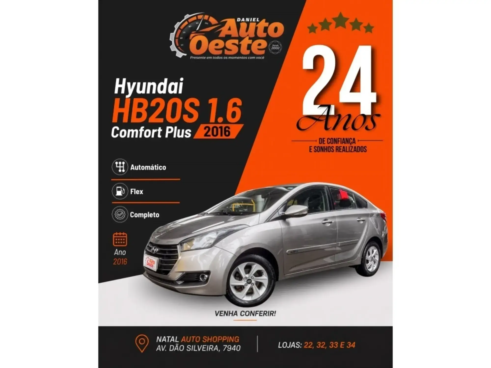 Hyundai Hb20S 2016