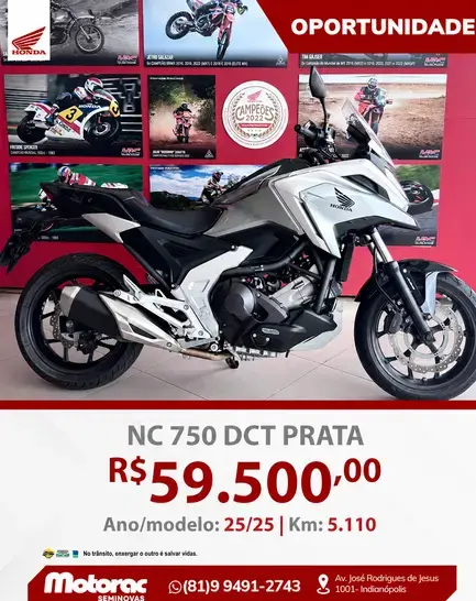 NC 750 DCT PRATA