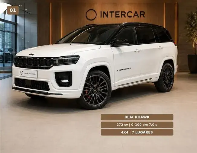 Jeep COMMANDER 2.0 HURRICANE 4 TURBO GASOLINA BLACKHAWK AT9