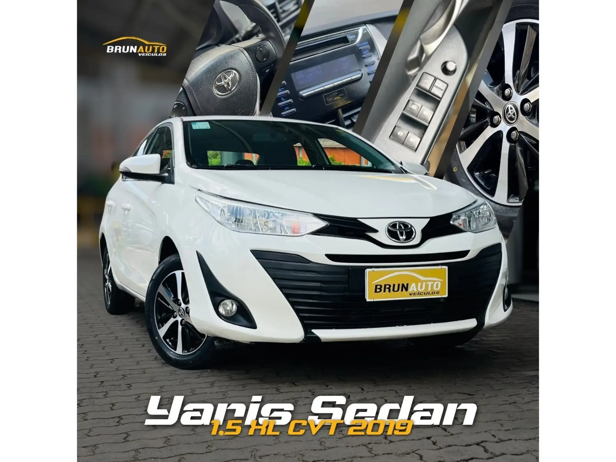 Toyota Yaris YARIS XL Sedan 1.5 Flex 16V 4p Mec. 2019