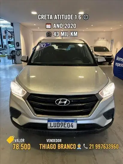 CRETA 1.6 16V FLEX ATTITUDE MANUAL