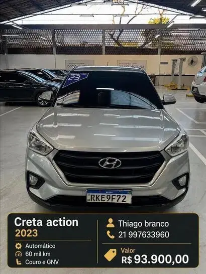 Hyundai CRETA 1.6 16V FLEX ACTION AUTOMÁTICO