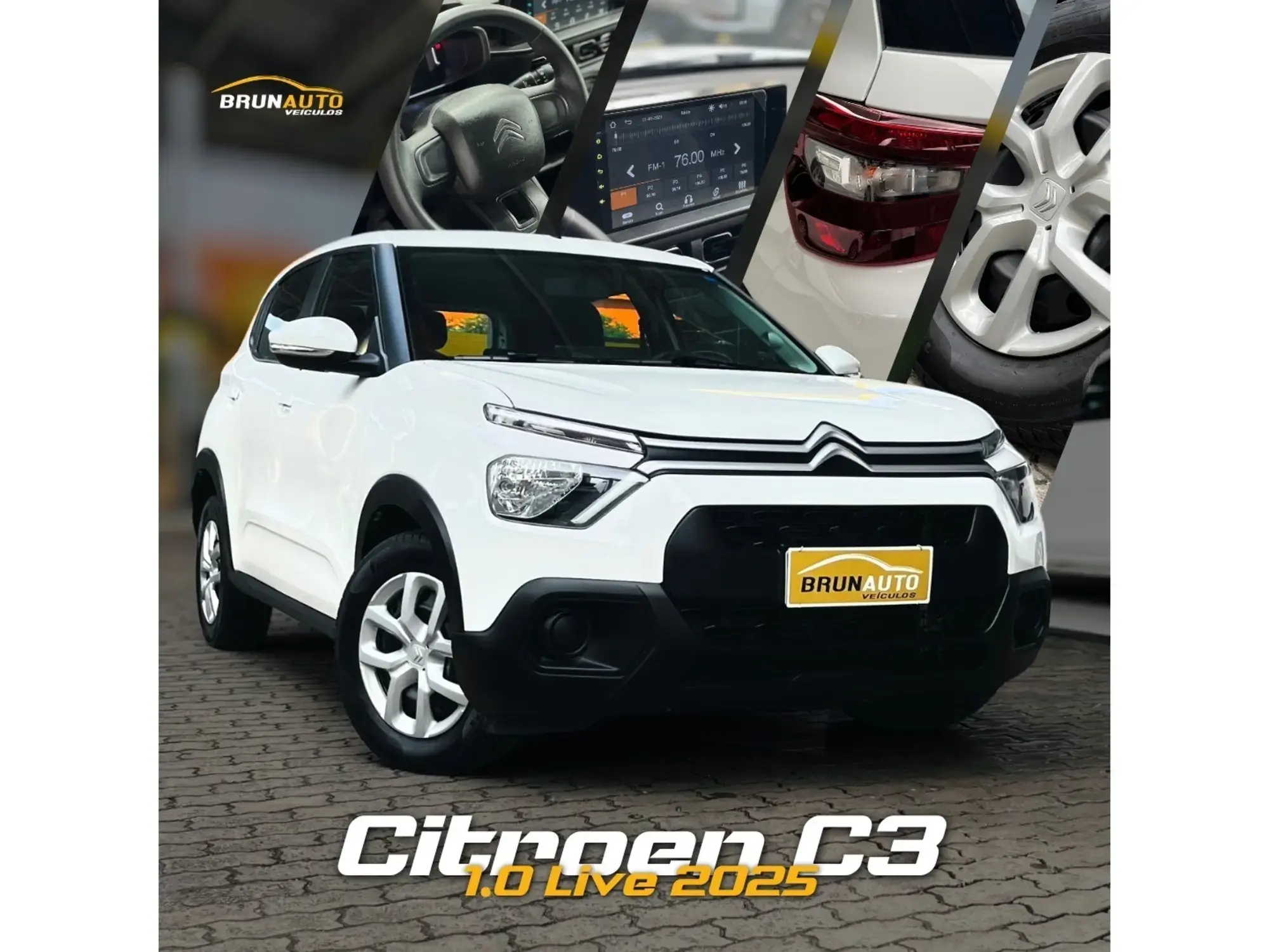 Citroën C3 1.0 FIREFLY FLEX LIVE MANUAL 2025