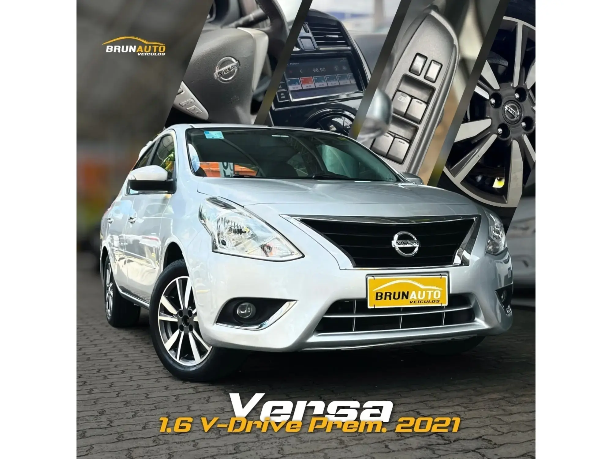 Nissan Versa V-DRIVE PREMIUM 1.6 16V FLEX AUT. 2021