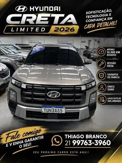 Hyundai CRETA 1.0 TGDI FLEX LIMITED AUTOMÁTICO