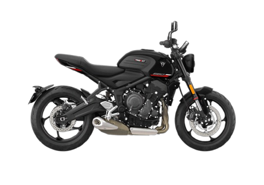 Trident 660 2025 Jet Black - é na Vega Triumph